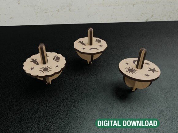 Craft Your Own Cosmic Spinning Tops