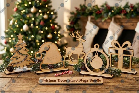 Create Festive Magic With a Laser Cut Christmas SVG Bundle