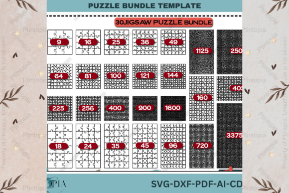 Jigsaw Puzzle Bundle 284: Laser Cut Fun for Everyone!