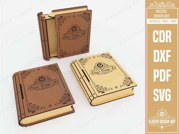 Precision Craft Files for Your Slider Book Box Project